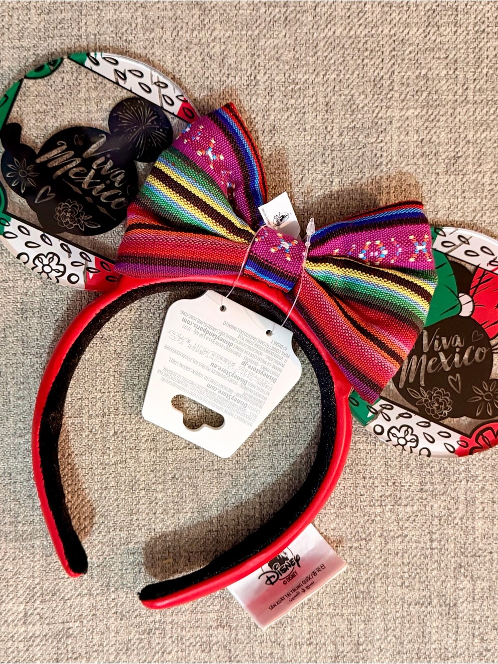 NWT Mexico Disney Ears from Epcot World of Showcase
